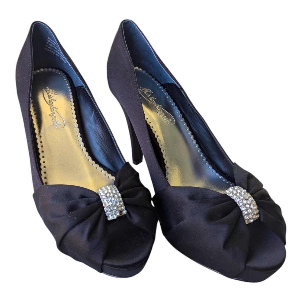 Black MichaelAngelo High‎ heels- size 8